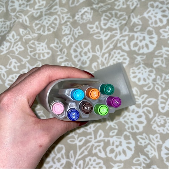 Muji colour pens set with case - Picture 3 of 3